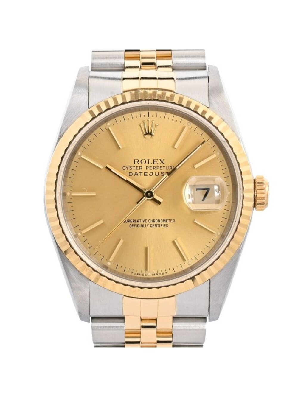 Rolex Watch Datejust Gold